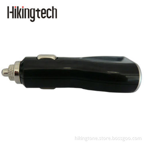 5V DC/1 + 2.1A Output Car Charger, Made of Fire-resistant Material, Auto-protection
